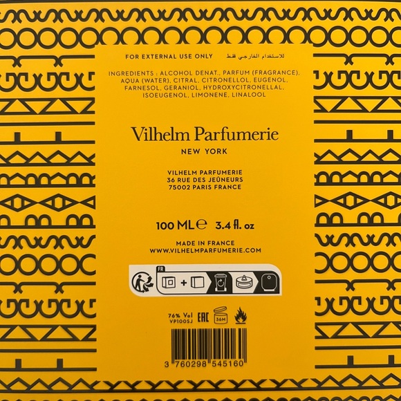 Vilhelm Parfumerie Sparkling Jo 100ml - Picture 4 of 4